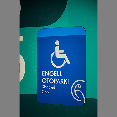 Wall Mounted Wayfinding - Car Park Signage - Wayfinding