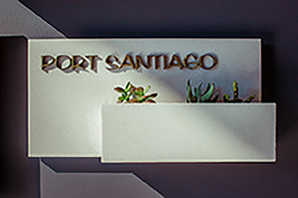 Wooden Door Number, Address Signage